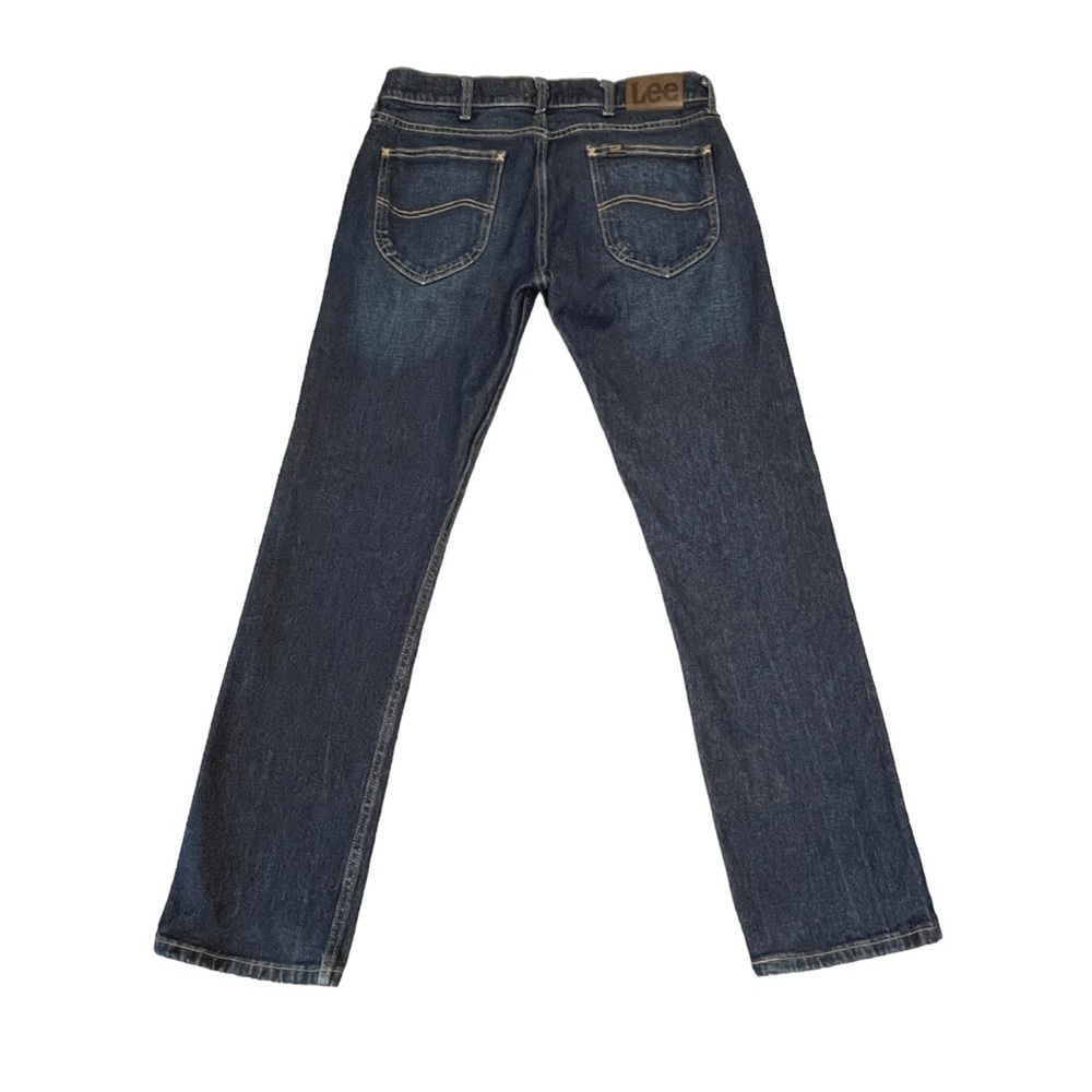 Lee Men’s Slim Fit Dark Denim Jeans Denim Pants. 33 x 30 #1034 - Picture 5 of 7